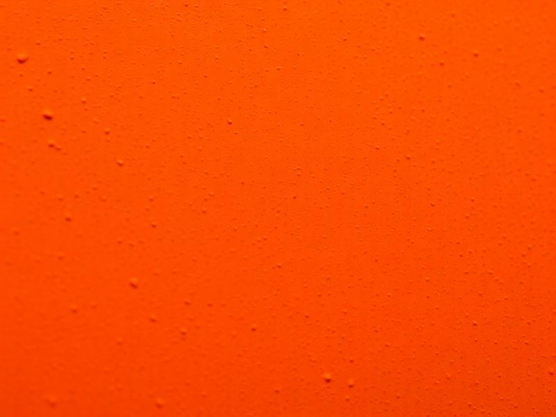 Close-up of powder coated finish